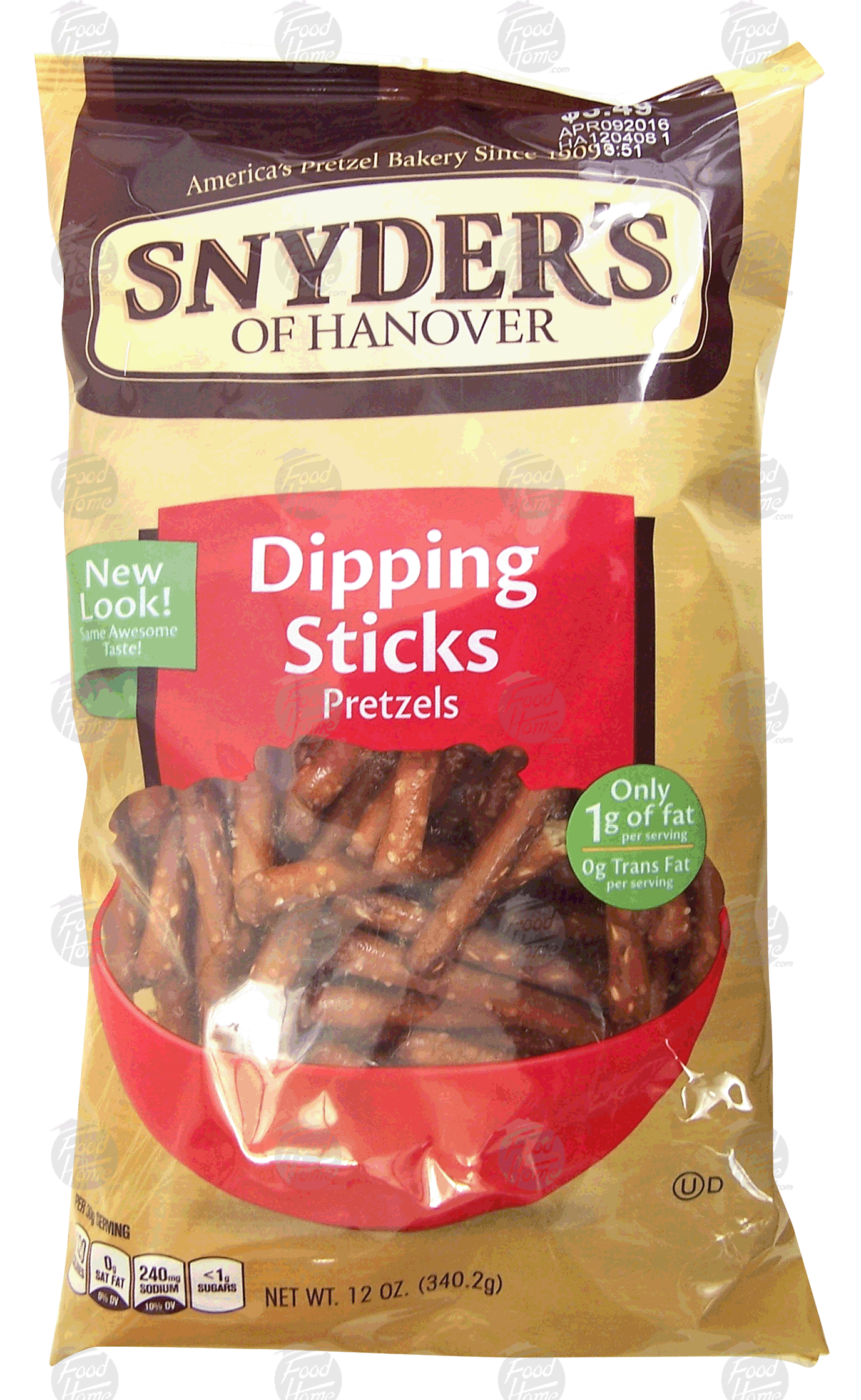 Snyder's Of Hanover  old fashioned dipping sticks, pretzels Full-Size Picture